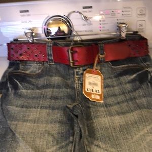 NOBO Jeans stretch flare Janelro wash. Size 5.